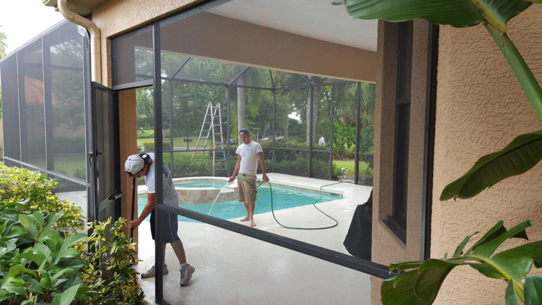 Porch And Screen Maintenance Clean Porch And Patio Screens Gulf Gate